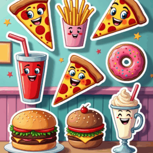 General Purpose Stickers -  Sheet v67